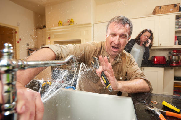 Water damage restoration process in Hamilton, IL